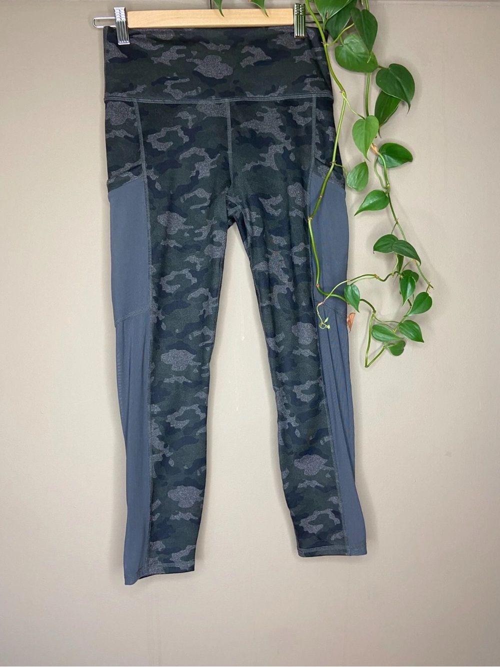 Fabletics Powerhold Camo and Mesh Leggings